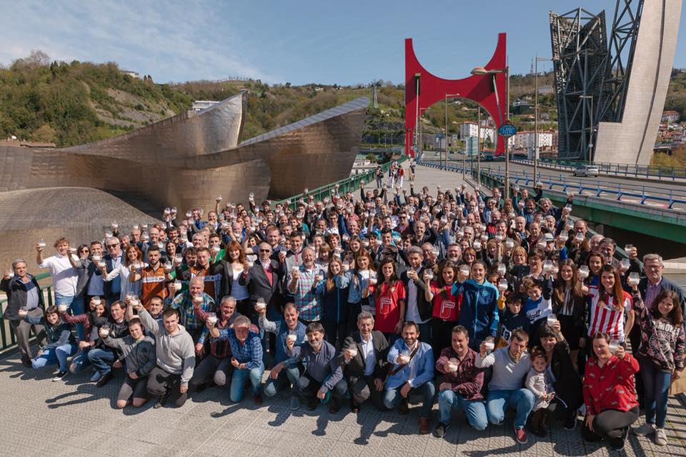 Un Brindis con Leche por todo lo alto en Bilbao